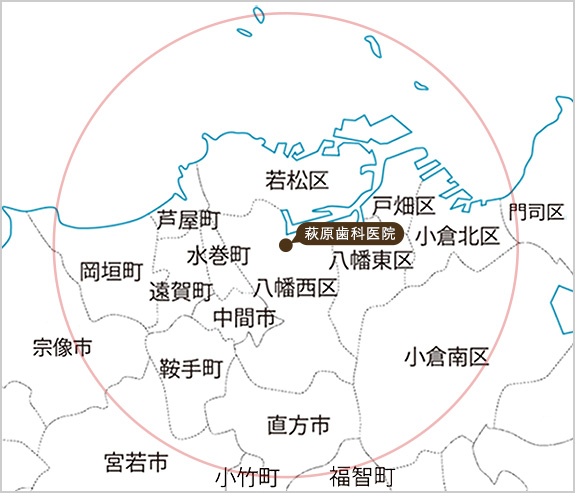 図：対応エリア